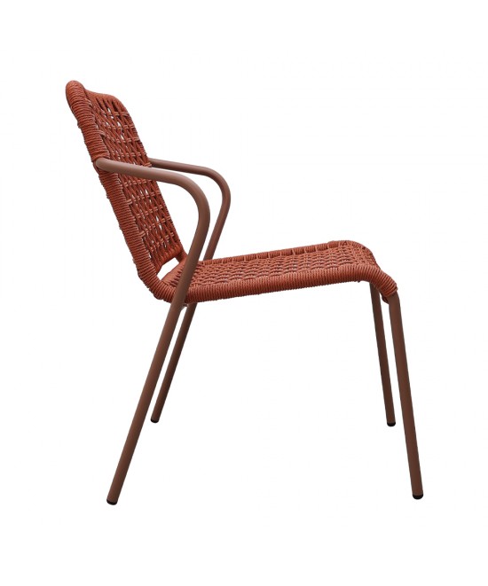 KARE ΚΑΡΕΚΛΑ TERRACOTTA 62x56x82cm