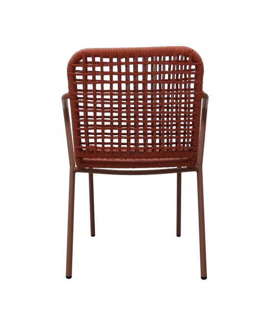 KARE ΚΑΡΕΚΛΑ TERRACOTTA 62x56x82cm
