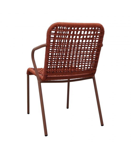 KARE ΚΑΡΕΚΛΑ TERRACOTTA 62x56x82cm