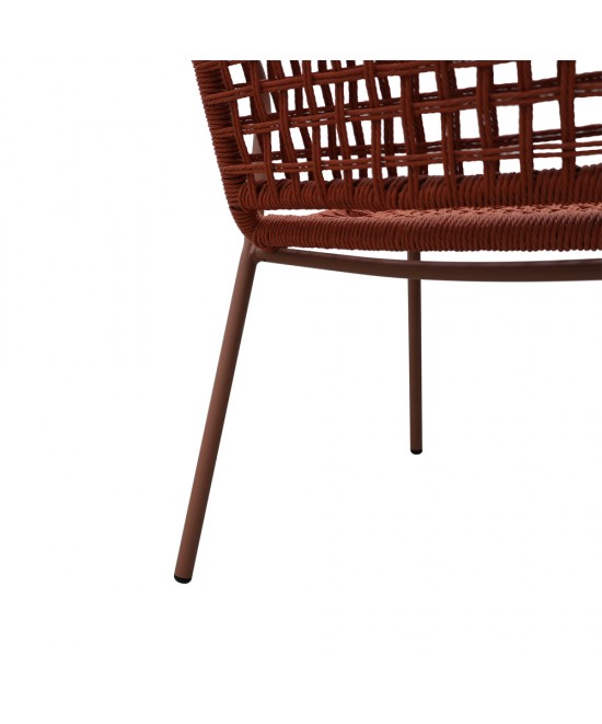 KARE ΚΑΡΕΚΛΑ TERRACOTTA 62x56x82cm