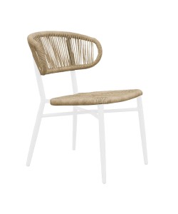 SEDAI ΚΑΡΕΚΛΑ ΛΕΥΚΟ ΦΥΣΙΚΟ 55x60x78cm