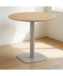 UNO ΤΡΑΠΕΖΙ ΦΥΣΙΚΟ ΓΚΡΙ 80x80x74cm
