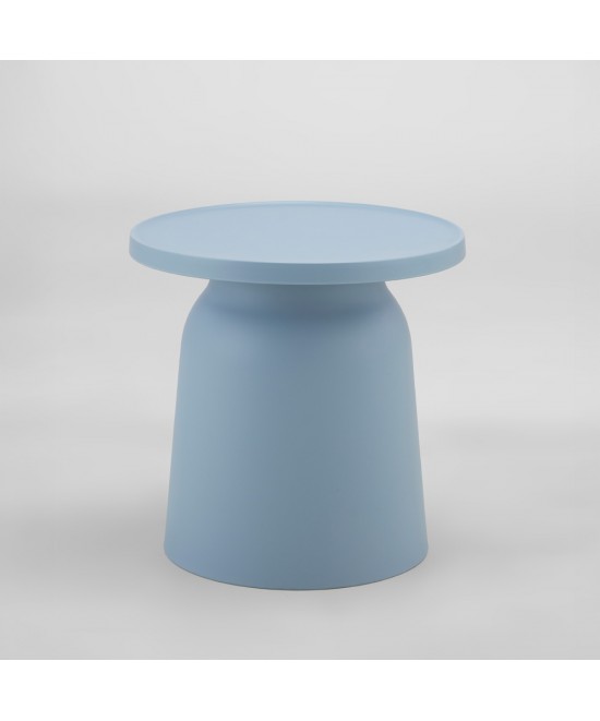 DOMI COFFEE TABLE ΓΑΛΑΖΙΟ 47x47x46cm