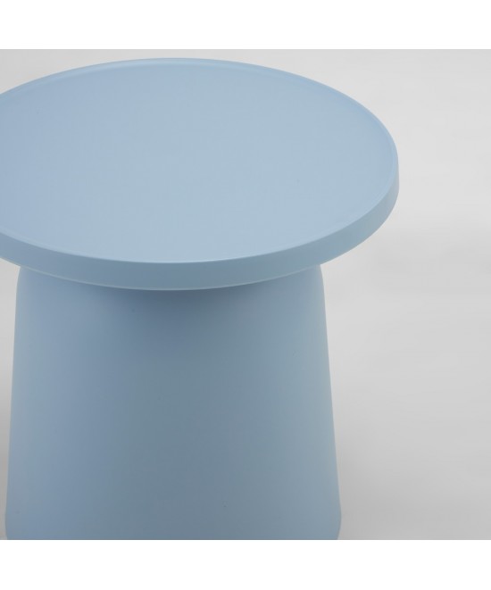 DOMI COFFEE TABLE ΓΑΛΑΖΙΟ 47x47x46cm