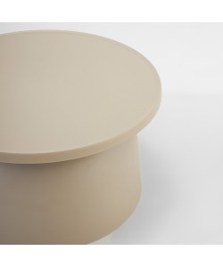 DOMI COFFEE TABLE OFF WHITE 67x67x36cm DOMI COFFEE TABLE OFF WHITE 67x67x36cm