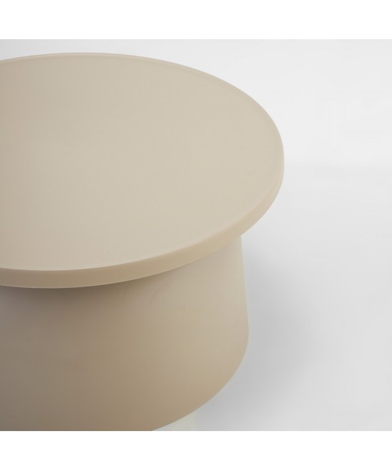 DOMI COFFEE TABLE OFF WHITE 67x67x36cm