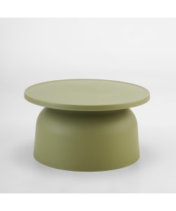DOMI COFFEE TABLE ΠΡΑΣΙΝΟ 67x67x36cm