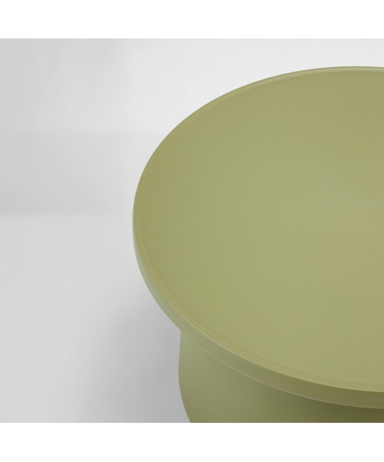 DOMI COFFEE TABLE ΠΡΑΣΙΝΟ 67x67x36cm