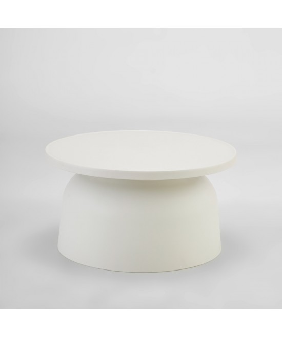 DOMI COFFEE TABLE ΛΕΥΚΟ 67x67x36cm