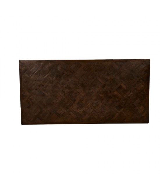 MAIANDROS ΤΡΑΠΕΖΙ ΚΑΦΕ ΣΚΟΥΡΟ 200x100x76