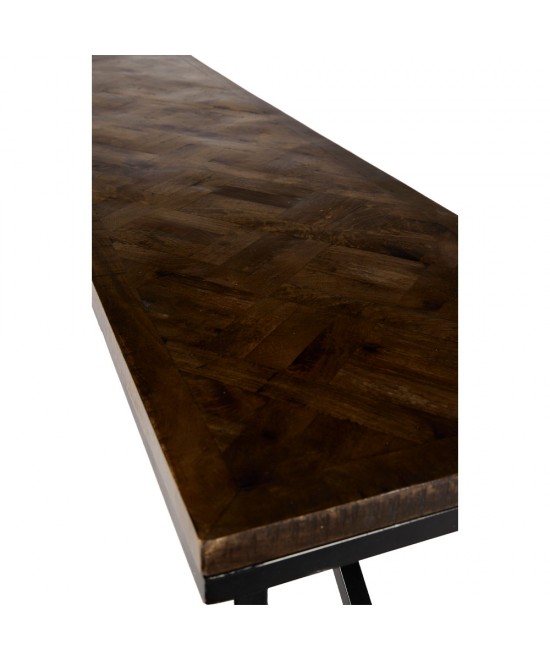 MAIANDROS ΠΑΓΚΑΚΙ ΚΑΦΕ ΣΚΟΥΡΟ 170x45x45