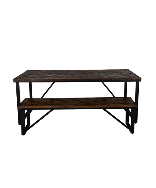 MAIANDROS ΠΑΓΚΑΚΙ ΚΑΦΕ ΣΚΟΥΡΟ 170x45x45