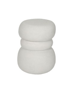 NIVO SIDE TABLE ΑΣΠΡΟ 35x37x47cm NIVO SIDE TABLE ΑΣΠΡΟ 35x37x47cm