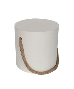 ΤΕΝΟ SIDE TABLE ΜΕ ΣΧΟΙΝΙ ΑΣΠΡΟ ΦΥΣΙΚΟ 40x40x40cm