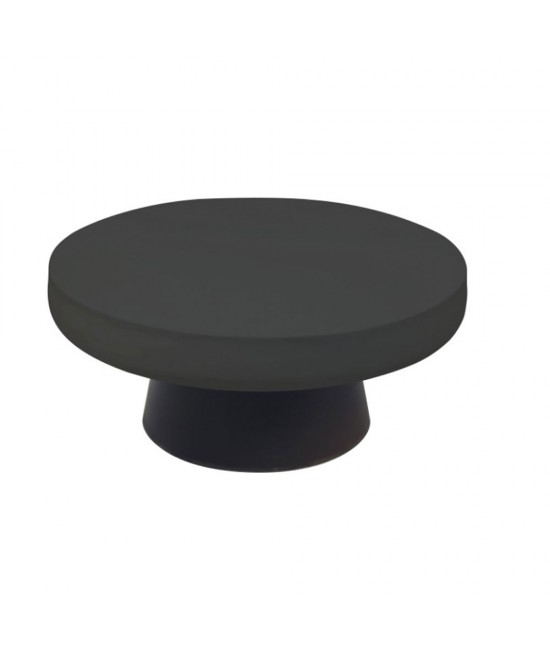 MYKONOS COFFEE TABLE ΜΑΥΡΟ 90x90x39cm MYKONOS COFFEE TABLE ΜΑΥΡΟ 90x90x39cm