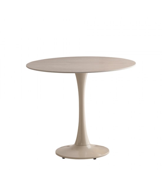 PIETRA ΤΡΑΠΕΖΙ ΡΟΤΟΝΤΑ BEIGE 90x90x75cm