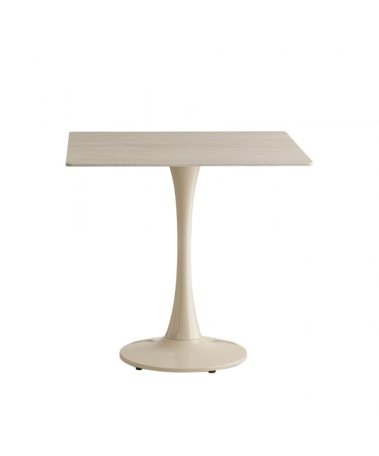 PIETRA ΤΡΑΠΕΖΙ CREAM 80x80x75cm