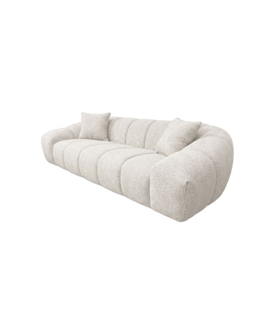 BOSSANOVA ΚΑΝΑΠΕΣ 3ΘΕΣΙΟΣ OFF WHITE 253x112x70cm BOSSANOVA ΚΑΝΑΠΕΣ 3ΘΕΣΙΟΣ OFF WHITE 253x112x70cm