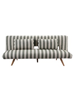 LA SPEZIA ΚΑΝΑΠΕΣ ΚΡΕΒΑΤΙ 3ΘΕΣΙΟΣ OFF WHITE ΛΑΔΙ 188x81x88cm