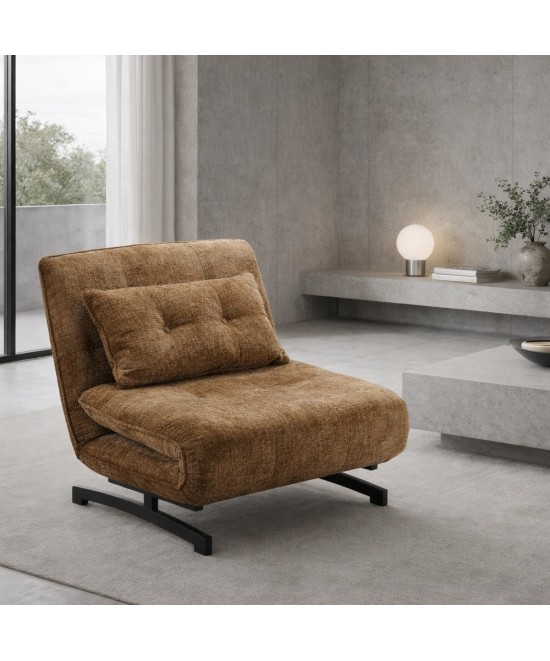 ESCADA ΠΟΛΥΘΡΟΝΑ ΑΝΑΔΙΠΛΟΥΜΕΝΗ ΜΟΥΣΤΑΡΔΙ 92x88x86cm