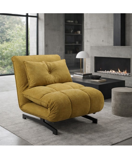 TESSERA ΠΟΛΥΘΡΟΝΑ ΑΝΑΔΙΠΛΟΥΜΕΝΗ ΜΟΥΣΤΑΡΔΙ 86x86x83cm TESSERA ΠΟΛΥΘΡΟΝΑ ΑΝΑΔΙΠΛΟΥΜΕΝΗ ΜΟΥΣΤΑΡΔΙ 86x86x83cm
