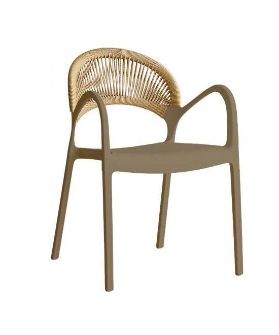 ARCUS ΚΑΡΕΚΛΑ MOCCA ΦΥΣΙΚΟ 57x56x83cm