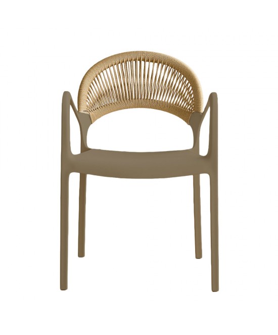 ARCUS ΚΑΡΕΚΛΑ MOCCA ΦΥΣΙΚΟ 57x56x83cm
