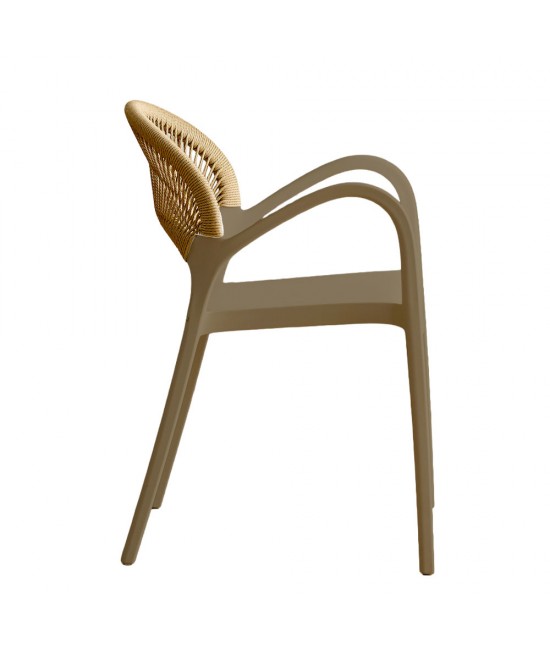 ARCUS ΚΑΡΕΚΛΑ MOCCA ΦΥΣΙΚΟ 57x56x83cm