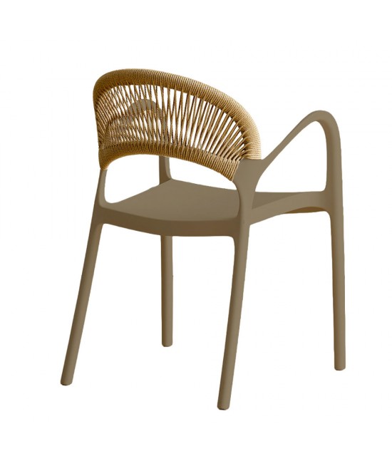 ARCUS ΚΑΡΕΚΛΑ MOCCA ΦΥΣΙΚΟ 57x56x83cm