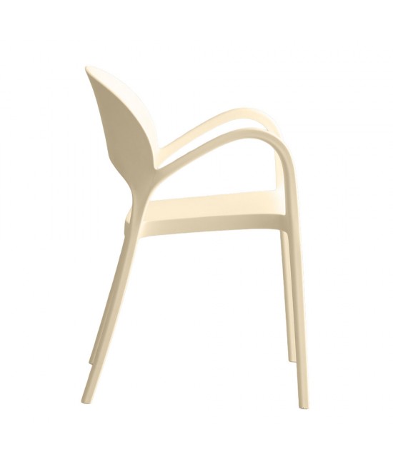 ARCUS ΚΑΡΕΚΛΑ OFF WHITE 57x56x83cm