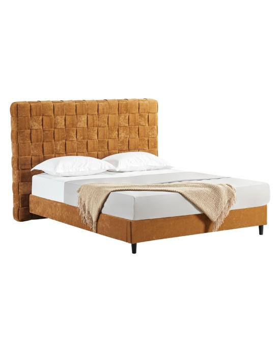 BALZAK ΚΡΕΒΑΤΙ (ΓΙΑ ΣΤΡΩΜΑ 160x200cm) CAMEL 222x186x130 BALZAK ΚΡΕΒΑΤΙ (ΓΙΑ ΣΤΡΩΜΑ 160x200cm) CAMEL 222x186x130
