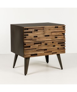 COAST ΚΟΜΟΔΙΝΟ ΜΑΥΡΟ ΦΥΣΙΚΟ 55x43x55.5cm