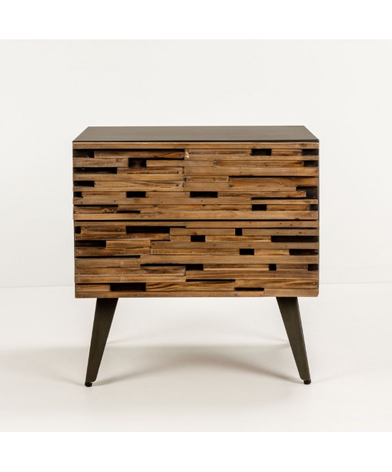 COAST ΚΟΜΟΔΙΝΟ ΜΑΥΡΟ ΦΥΣΙΚΟ 55x43x55.5cm