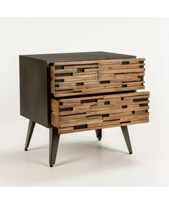 COAST ΚΟΜΟΔΙΝΟ ΜΑΥΡΟ ΦΥΣΙΚΟ 55x43x55.5cm