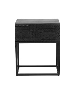 AZTEC ΚΟΜΟΔΙΝΟ 1ΣΥΡΤΑΡΙ ΜΑΥΡΟ 50x35x60