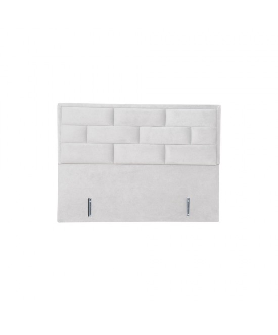BRICK ΚΡΕΒΑΤΙ ΜΕ ΑΠΟΘΗΚ. ΧΩΡΟ (ΓΙΑ ΣΤΡΩΜΑ 160x200cm) OFF WHITE 16-450 215x165x121
