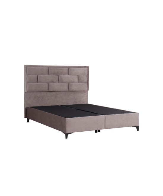 BRICK ΚΡΕΒΑΤΙ ΜΕ ΑΠΟΘΗΚ. ΧΩΡΟ (ΓΙΑ ΣΤΡΩΜΑ 160x200cm) MUSHROOM 05-450 215x165x121