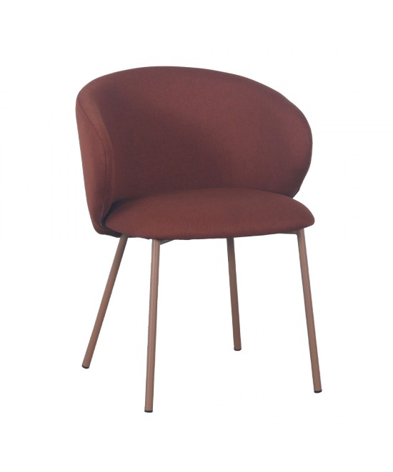 KIRA ΚΑΡΕΚΛΑ TERRACOTTA 56x56x74.5