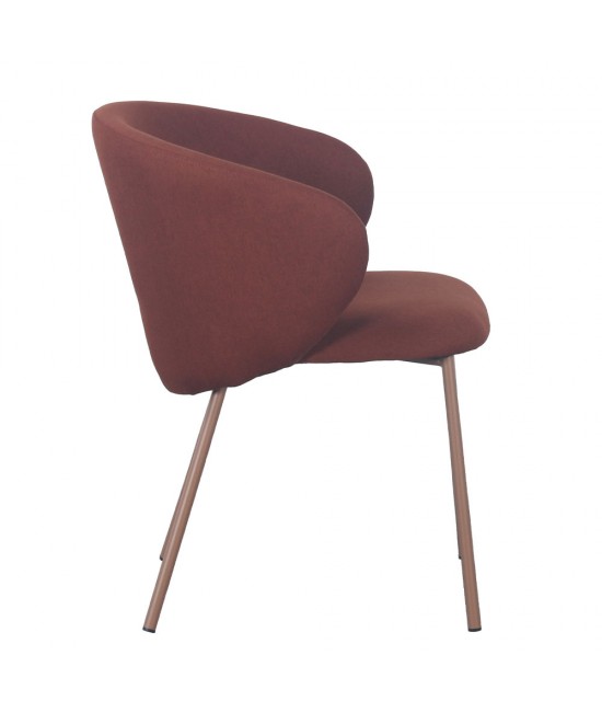 KIRA ΚΑΡΕΚΛΑ TERRACOTTA 56x56x74.5