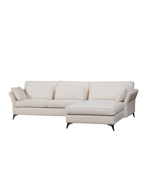 PARFAIT ΚΑΝΑΠΕΣ ΓΩΝΙΑ ΔΕΞΙΑ BEIGE LEGASY 15 307x185x92cm