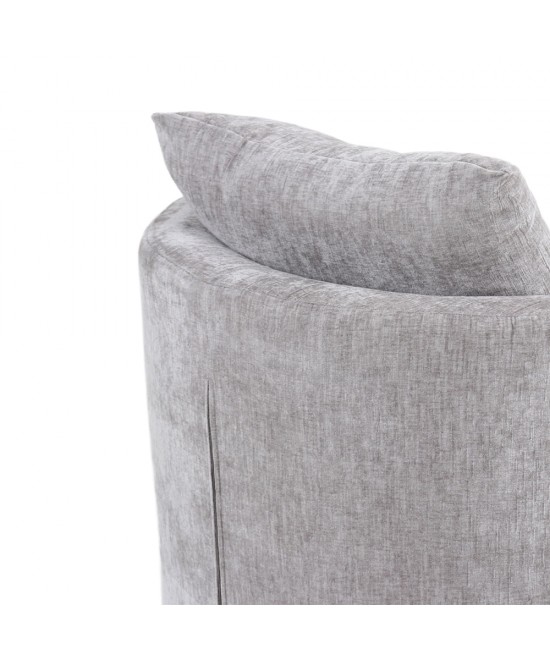 ORBITA ΠΟΛΥΘΡΟΝΑ ΠΕΡΙΣΤΡΕΦΟΜΕΝΗ ΓΚΡΙ 78x76x65cm ORBITA ΠΟΛΥΘΡΟΝΑ ΠΕΡΙΣΤΡΕΦΟΜΕΝΗ ΓΚΡΙ 78x76x65cm