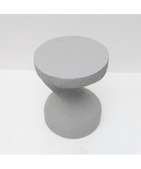 INDUSTRIAL SIDE TABLE ΛΕΥΚΟ 39.5x39.5x51cm