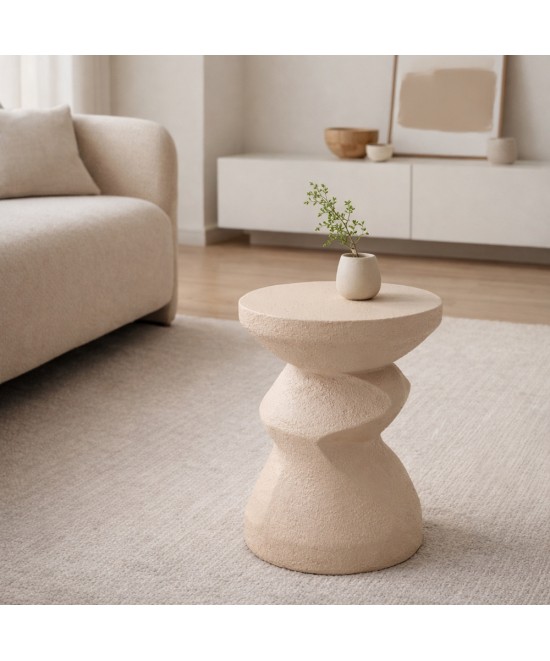 LATTE SIDE TABLE ΛΕΥΚΟ 40.5x40.5x51cm