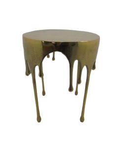 DROP SIDE TABLE ΧΡΥΣΟ 43.25x43.25x56