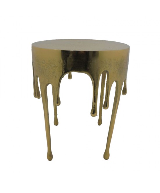 DROP SIDE TABLE ΧΡΥΣΟ 34.25x34.25x44.5