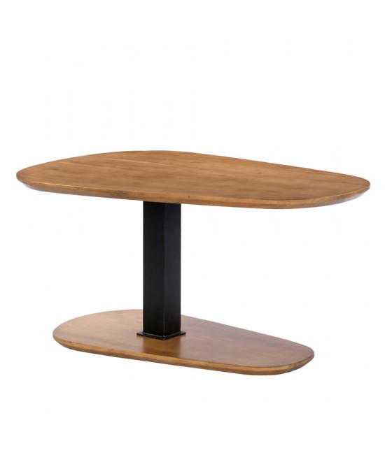 LEVEL COFFEE TABLE ΚΑΡΥΔΙ ΜΑΥΡΟ 95x65x48 LEVEL COFFEE TABLE ΚΑΡΥΔΙ ΜΑΥΡΟ 95x65x48