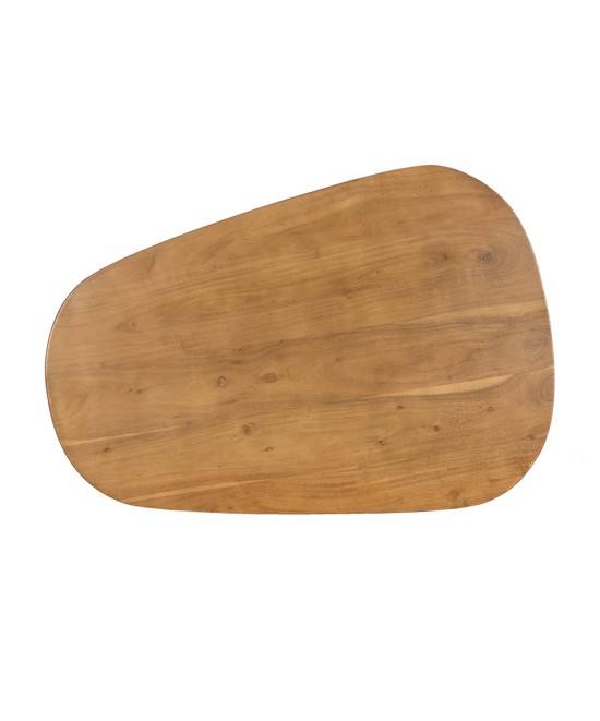 LEVEL COFFEE TABLE ΚΑΡΥΔΙ ΜΑΥΡΟ 95x65x48 LEVEL COFFEE TABLE ΚΑΡΥΔΙ ΜΑΥΡΟ 95x65x48