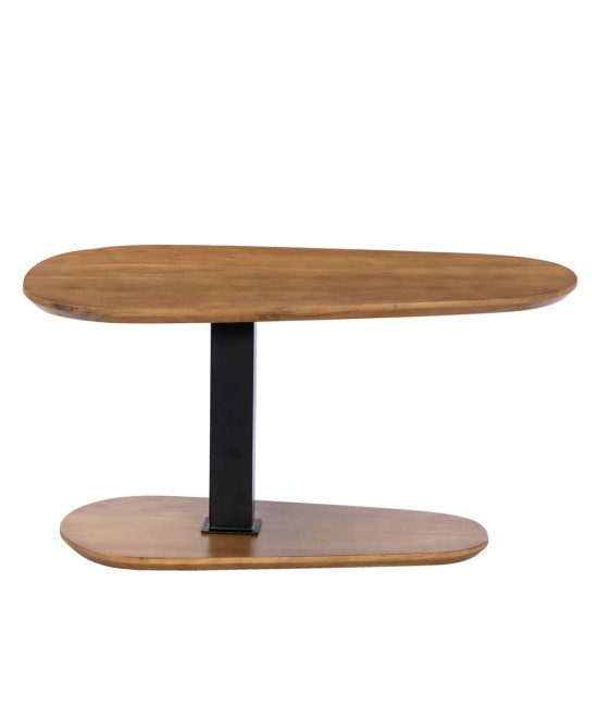 LEVEL COFFEE TABLE ΚΑΡΥΔΙ ΜΑΥΡΟ 95x65x48 LEVEL COFFEE TABLE ΚΑΡΥΔΙ ΜΑΥΡΟ 95x65x48