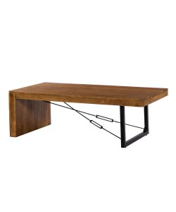 WIRE COFFEE TABLE ΚΑΡΥΔΙ ΜΑΥΡΟ 120x60x40