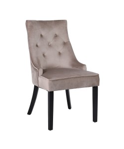 VERONA ΚΑΡΕΚΛΑ ΜΕ ΜΕΤΑΛΛΙΚΟ ΚΡΙΚΟ BEIGE ΜΑΥΡΟ 57x47x98cm